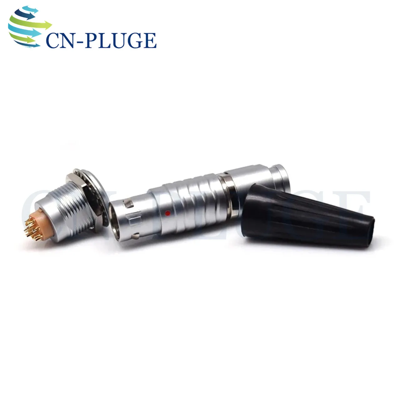 3B Connector FGG EGG 2 3 4 5 6 7 8 9 10 12 14 16 18 20 22 30 Pin M18 Metal Aviation Connector, Quick Plug E CG Socket