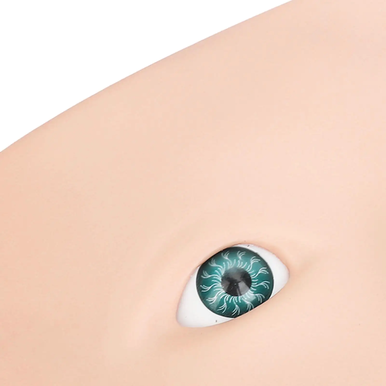 أداة عارضة أزياء بلاستيكية قابلة لإعادة الاستخدام لفناني المكياج لمرحلة تدريب المكياج