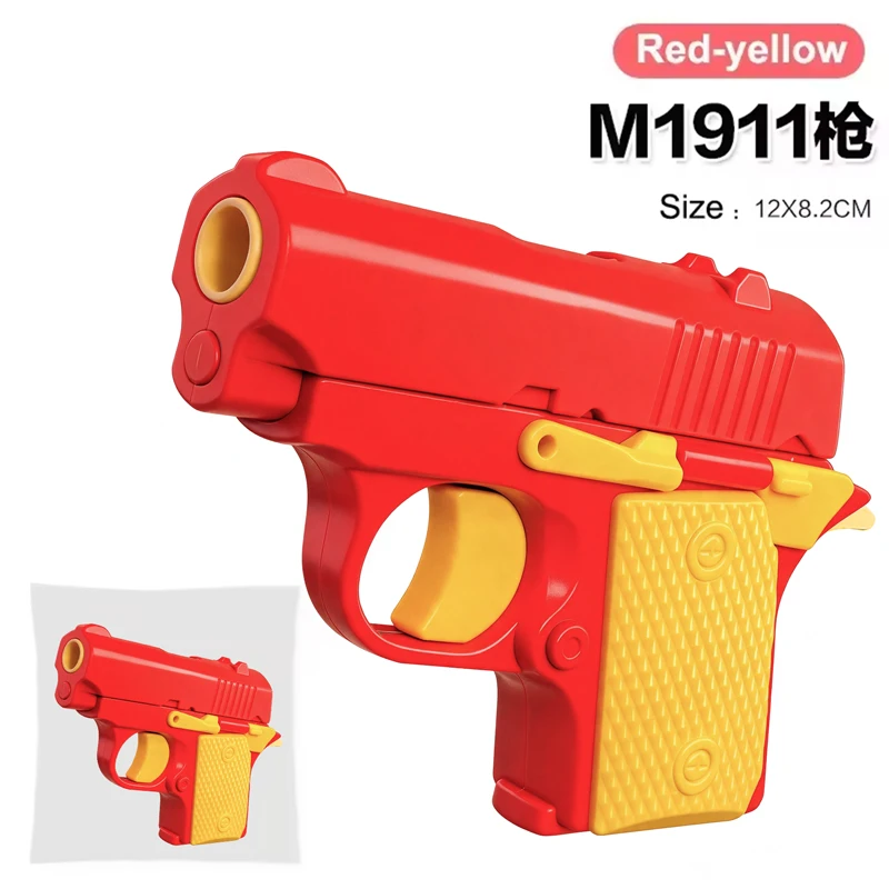 3D-gedrucktes Mini-1911-Waffenmodell, Kinderspielzeug, Zappeln für Kinder, Erwachsene, Jungen, Stressabbau, Spielzeug für Kinder, Dekompressionsgeschenk – Detail 8
