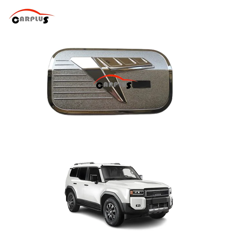Abs غطاء خزان وقود السيارة كروم اكسسوارات عدة ل Prado Fj250 2024 Suv الخارجي طقم هيكل السيارة