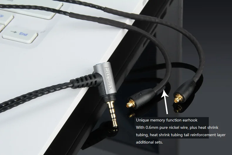 2.5mm Balanced OCC Audio Cable For Onkyo IE-C1 C2 C3 IN-EAR MONITOR ES-HF300 E900M HEADPHONES