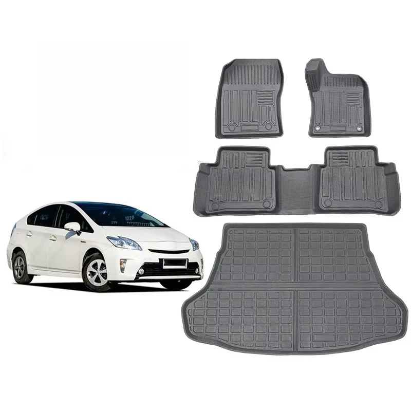 

TPE Floor & Trunk Mats for Prius 50 Series Right Hand Drive Custom Fit