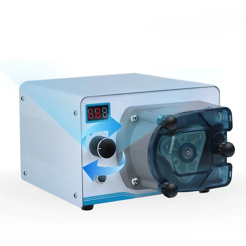 High Flow Adjustable Dosing Peristaltic Pump with Forward And Reverse Speed Regulation for Precision Liquid Delivery