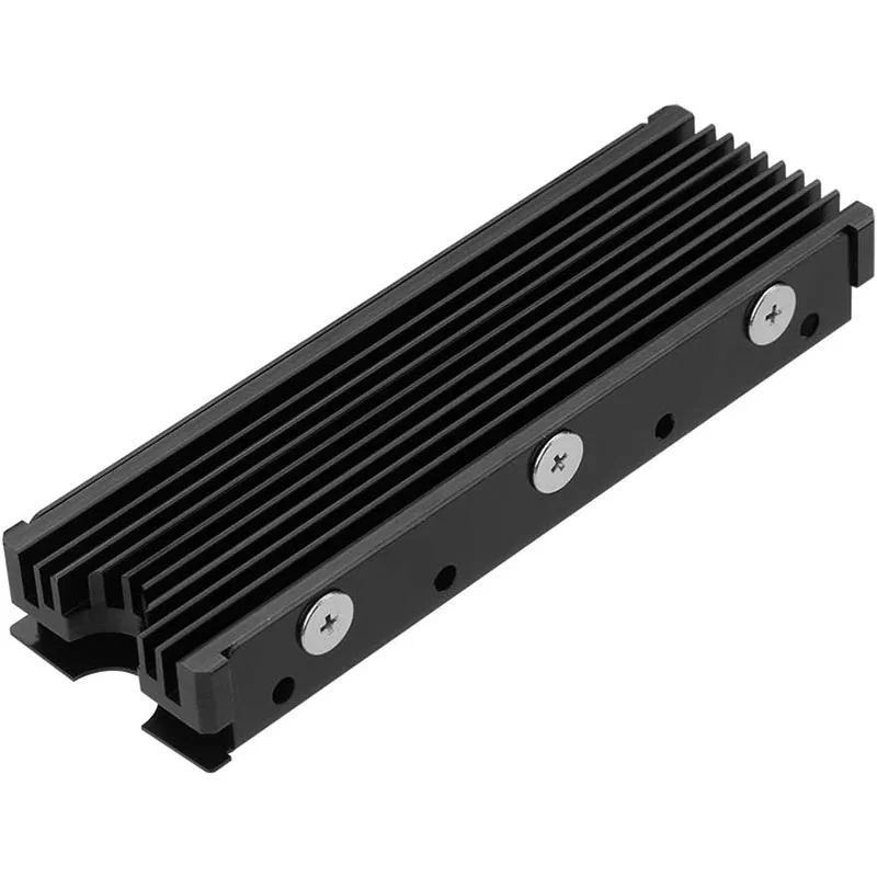 M.2 2280 SSD heatsink, Double-Sided Heat Sink, with Thermal Silicone pad For PC / PS5 M.2 PCIE NVMe SSD or M.2 SATA SSD