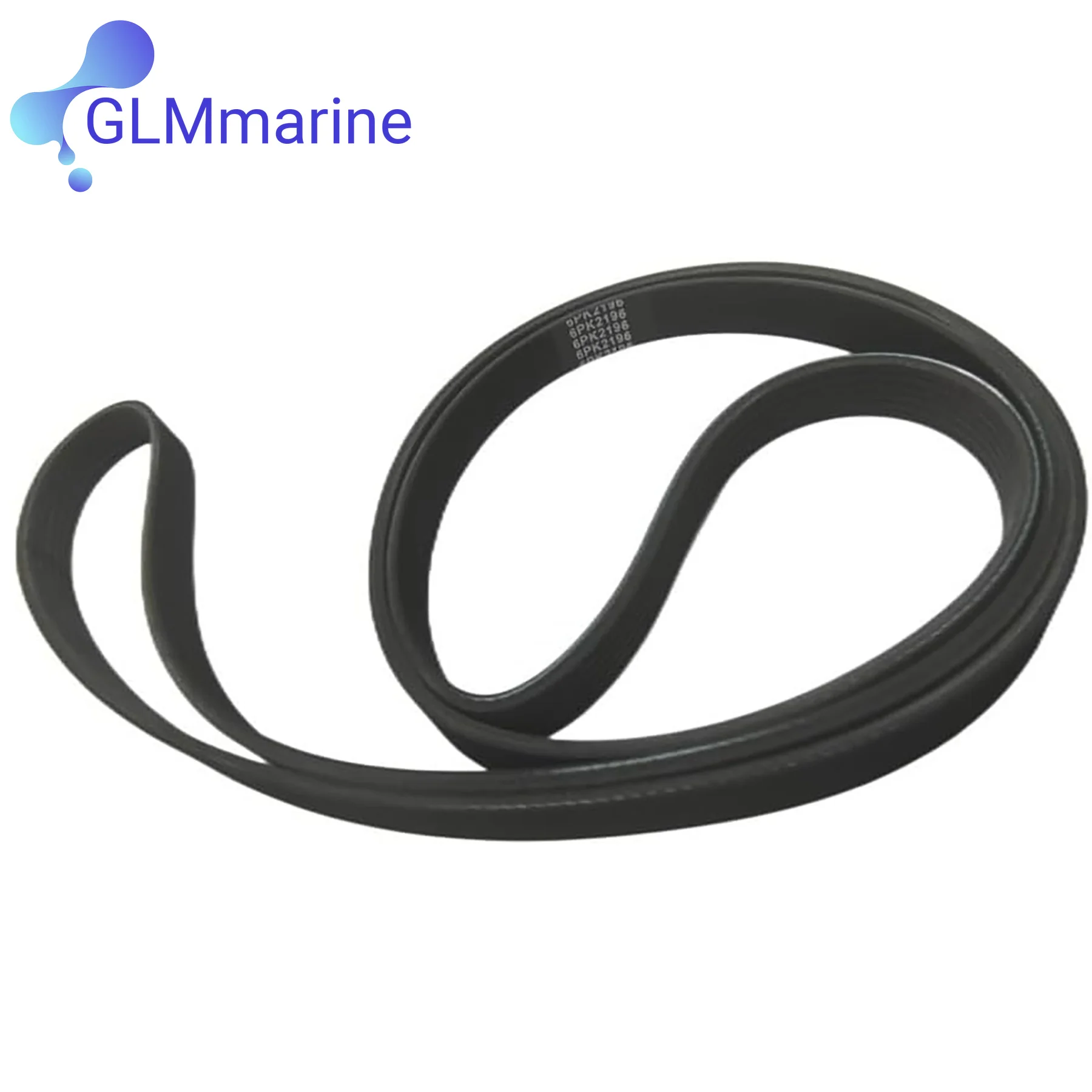 Compressor Drive Belt 21407026 Replacement for Volvo Penta D4 D6 D4-260 D6-350 D6-370 Marine Engines 3583963 Replacement Parts view 2