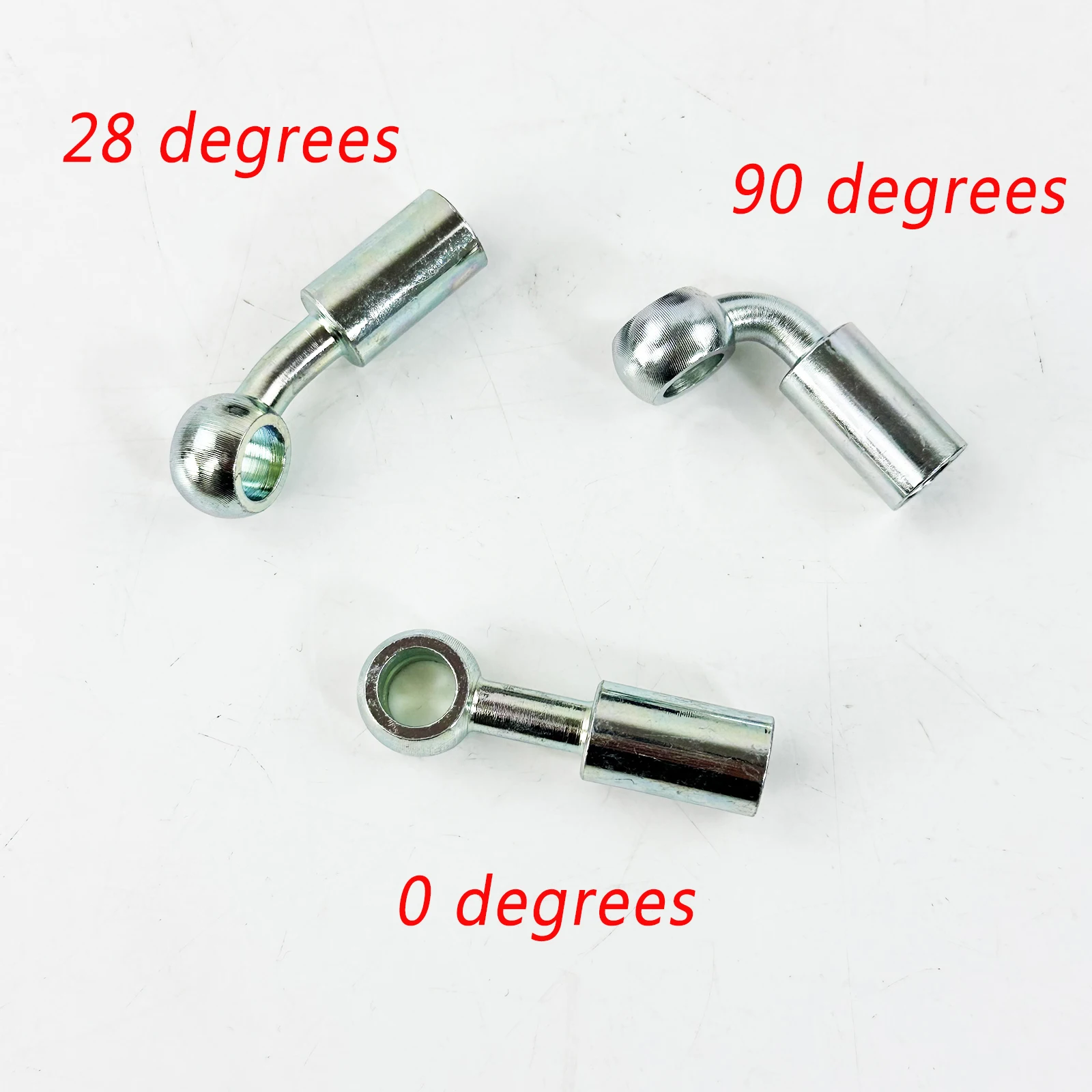 العالمي صالح 0 ° ~28 ° ~90 °   دراجة نارية الترابية دراجة مضفر الصلب الهيدروليكية تعزيز خط الفرامل مخلب خرطوم زيت خط 100 إلى 5000 مللي متر