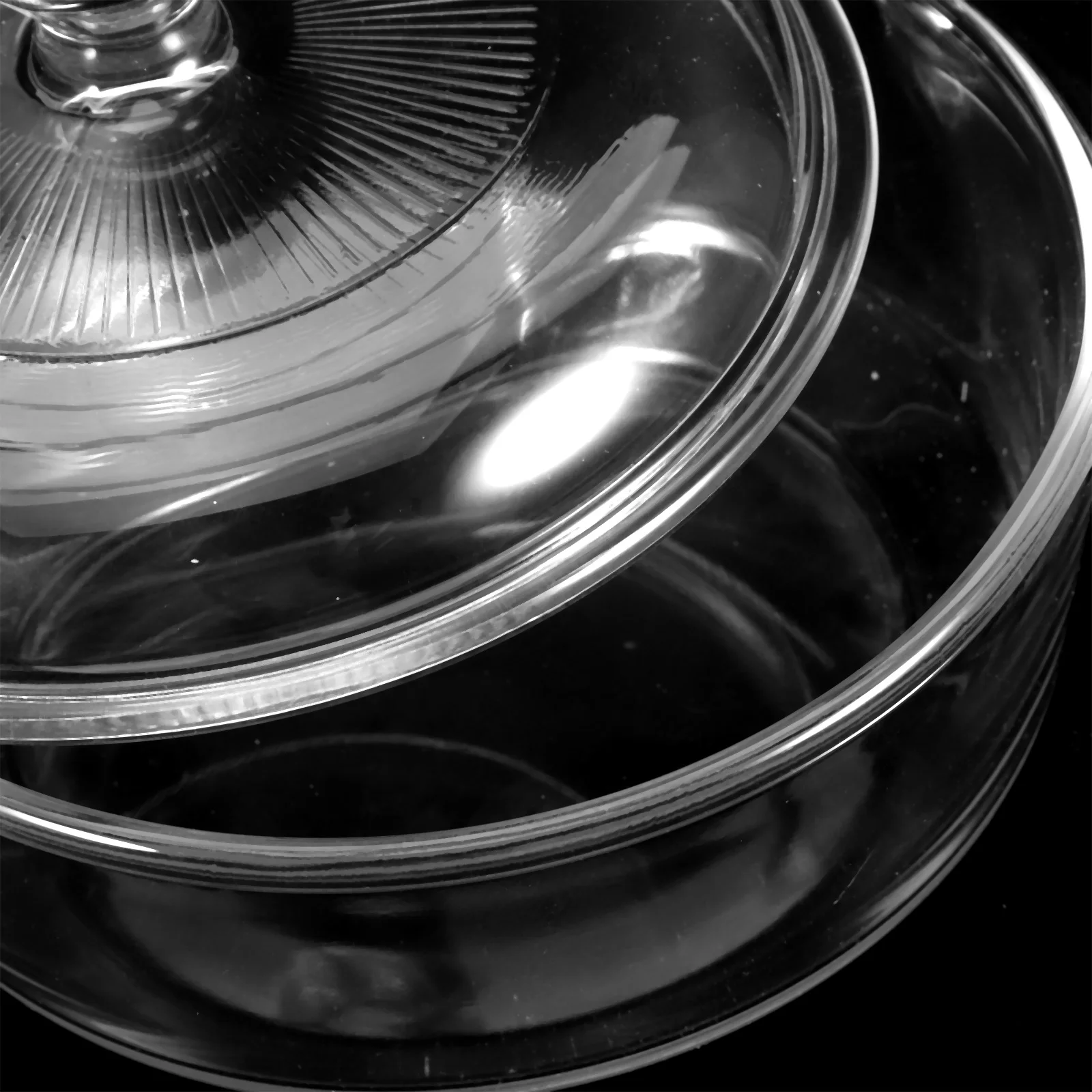 

Clear Glass Mixing Bowls Kitchen Cereal with Lid Salad for Eating Lids Reusable