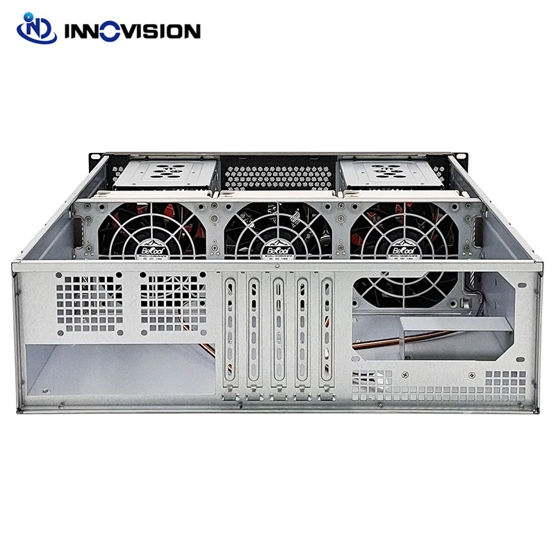 New Designed Hotswap 3U 8Bay Compact Stroage Server Chassis 550MM 8 HDD Bays Rack Server Computer Case Support ATX Power Supply