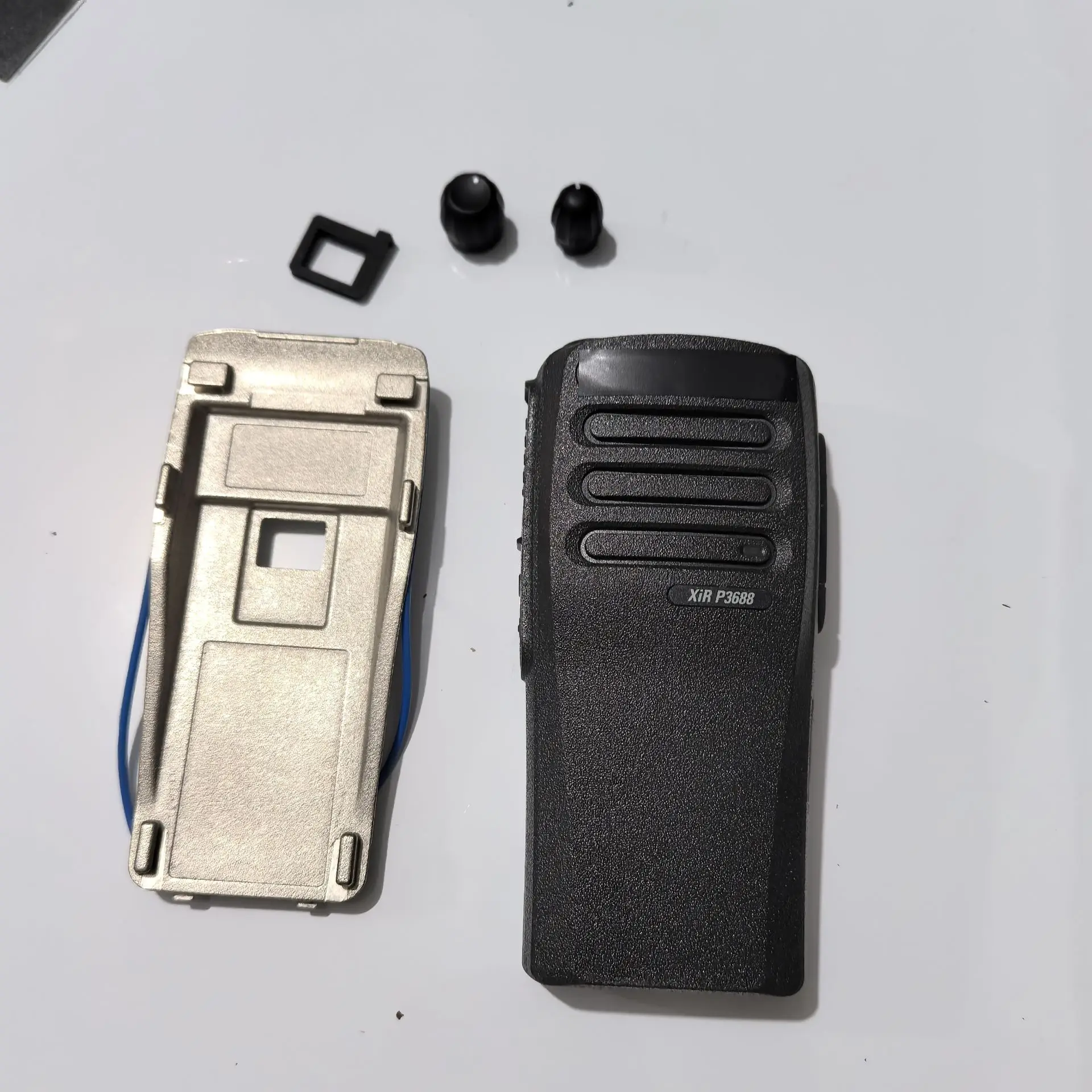 Walkie Talkie Shell Replacement with Speaker for Motorola PMLN7210 PMLN6345 PMLN7874A DP1400 CP200D DEP450 XirP3688 DP1000