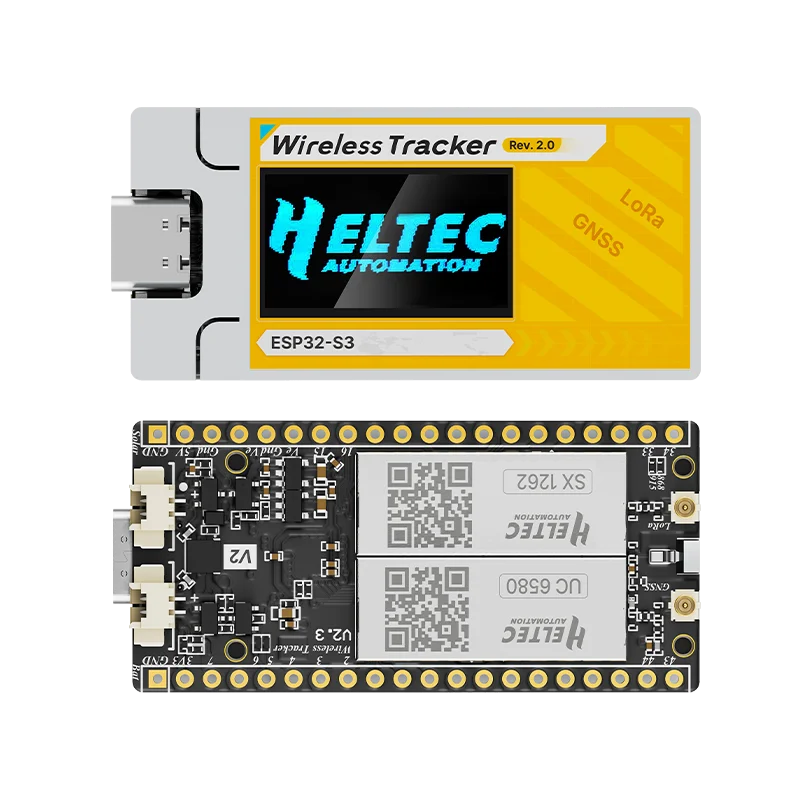 Heltec Drahtloser Tracker ESP32S3 SX1262 Meshtastic LoRa-Knoten Bluetooth Energiesparendes Design für Asset-Tracking IoT – Detail 6
