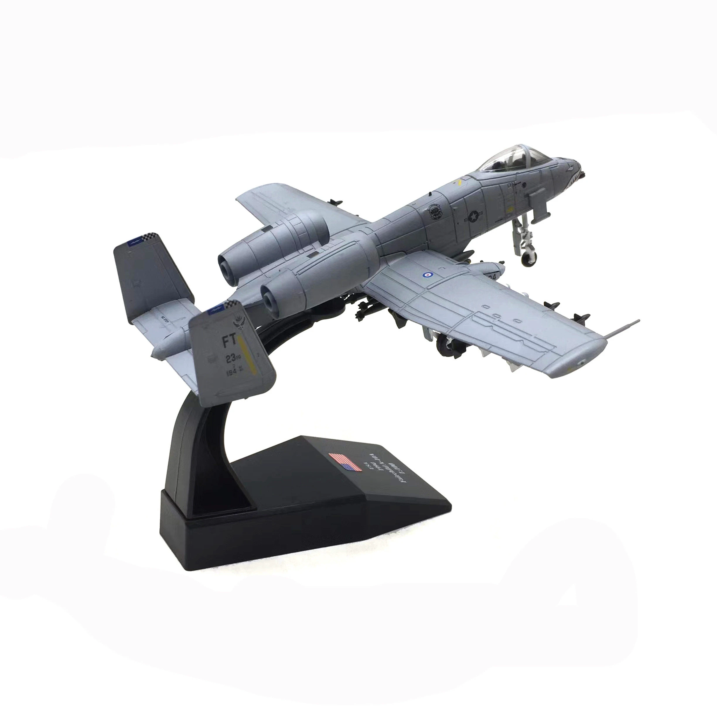 1/100 US Air Force A-10 Thunderbolt Thunderbolt II attack aircraft (Fuselage Alloy) Static Model Ornaments