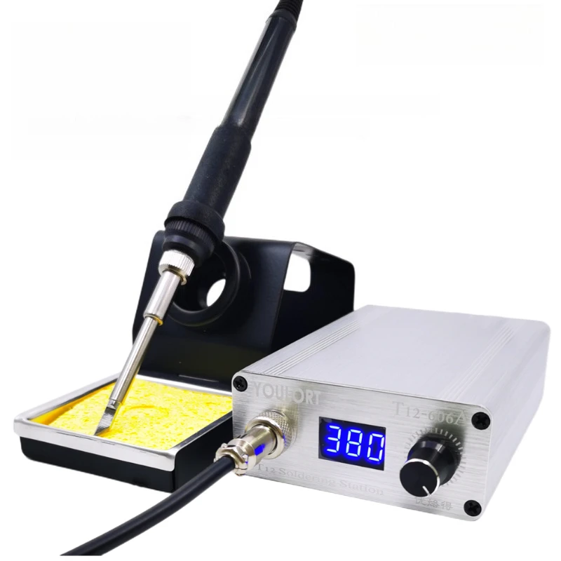 T12-606A Soldering Station Set 108W High Power Soldering Stations Digital Display Welding Station Set Tool Welding Stations