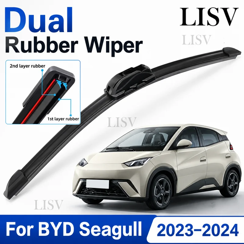 Car Wiper Blades For BYD Seagull 2023 2024 Front Windscreen Wiper Blade Brushes, Car Accessories, Cutter Goods 26"