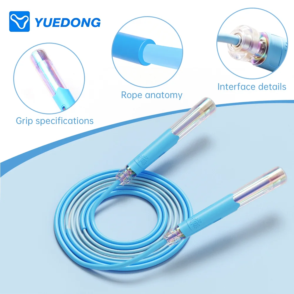 YUEDONG Adjustable Speed Jump - Skipping Rope Pvc ulasan dan harga