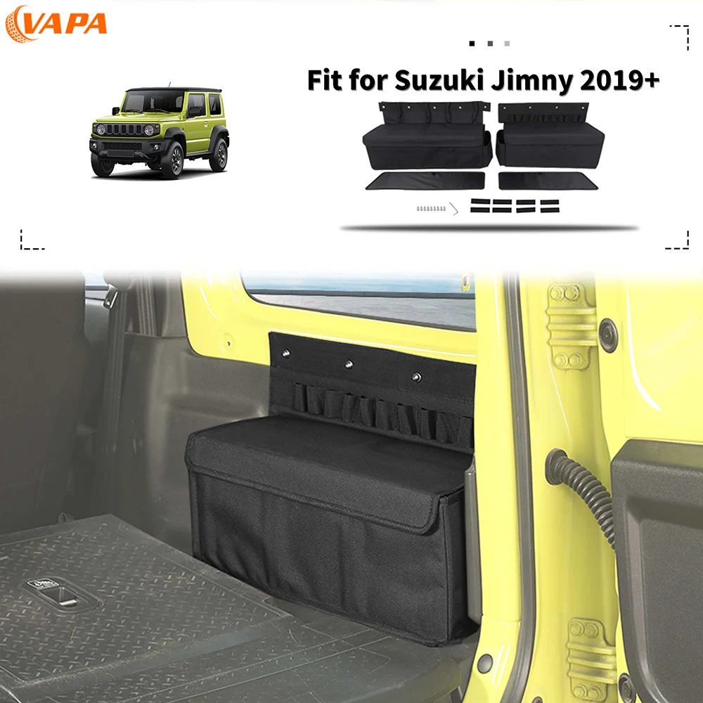 

Trunk Side Organizer Rear Cargo Storage Multi-Functional Storage Container For Suzuki Jimny 2019 Up Car Accessories