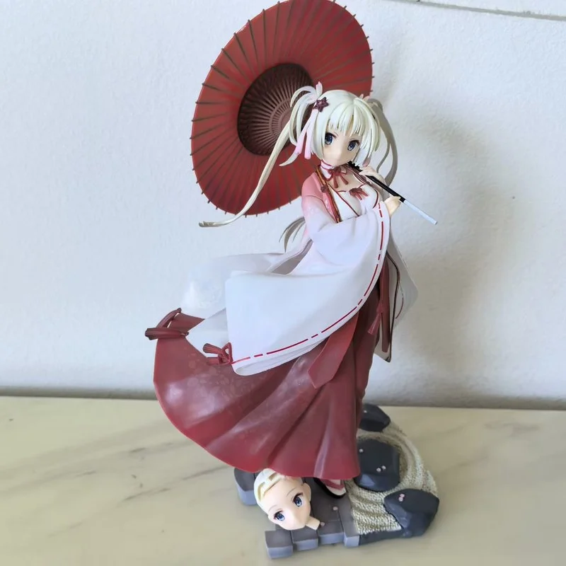 

28cm Senren Banka Yoshino Tomotake Anime Girl Figure Murasame Action Figure Riddle Joker Ayase Mitsukasa Figurine Model Doll Toy