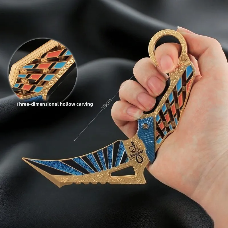 18 cm/7.09in Breaking Through Klauw Mes Game Model Rekwisieten Randapparatuur Cosplay Middeleeuws Speelgoed Sport Feestartikelen Vriendje Geschenken