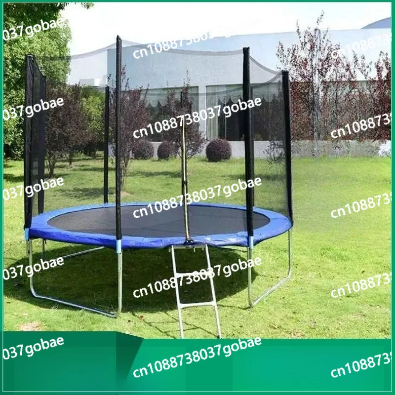 قطر 305 سم ترامبولين سرير قفز منزلي داخلي ترامبولين كبير خارجي مع شبكة واقية #3