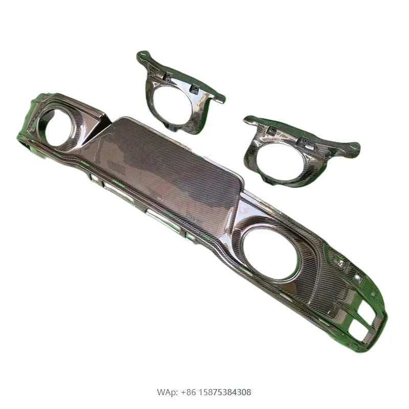 

High quality OEM style dry carbon fiber rear diffuser exhaust pipe 992 911 2019-2022 Carrera