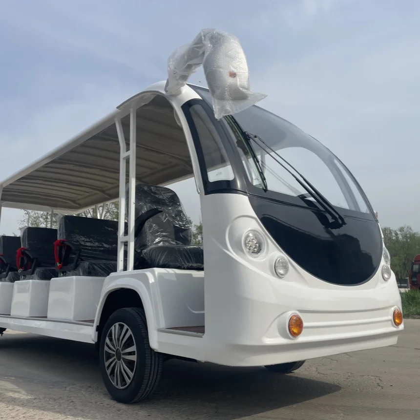 

City Vehicle Electric Bus 11 14 Seater City Vehicle Electric Bus Lithium Battery Powered Tour Electric Bus Maximum Gradient 30%