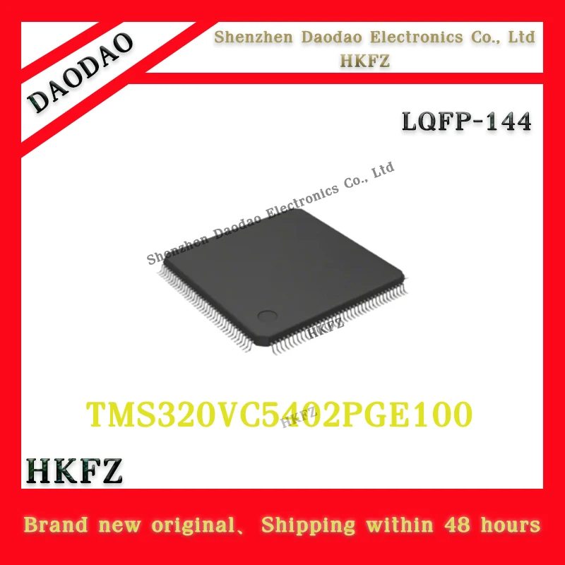 

TMS320VC5402PGE100 TMS320VC5402 PGE100 LQFP-144 Digital signal processor microcontroller chip IC new original