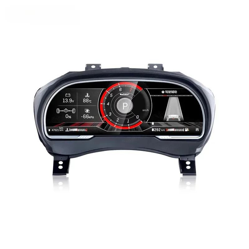

LCD Digital Cluster Dashboard Gauge Auto Meter for SRX XTS CTS ATS LCD Instrument Speedometer Odometer Linux