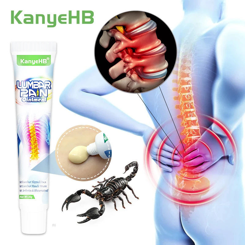 

1pcs Lumber Pain Analgesic Cream Treat Rheumatoid Arthritis Joint Knee Back Pain Relief Ointment Muscle Ache Medical Cream G013