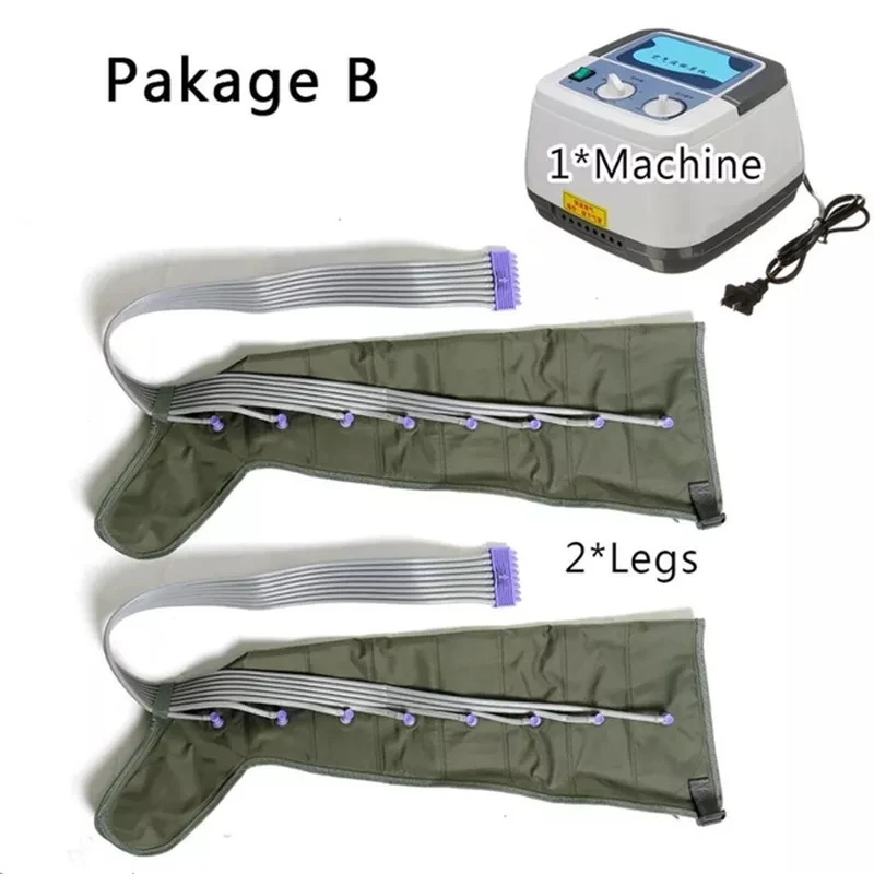 

Syeosye 8 Cavity Electric Air Compression Massager Leg Foot Infrared Therapy Arm Waist Pneumatic Air Wraps Relax Pain Relief