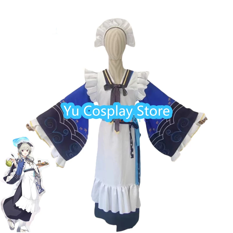 Satohama Umika Cosplay Costume Game Blue Archive Cosplay Dress Kimono Suit Halloween Carnival Uniform Party Clothing Custom Made