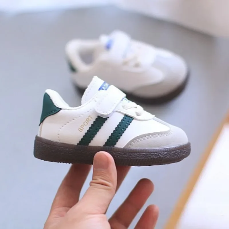 0-4Years Baby Shoes Spring Casual Anti-slip Sneakers Children's Skateboard Shoe Breathable Boys Girls Toddlers Sports Shoes