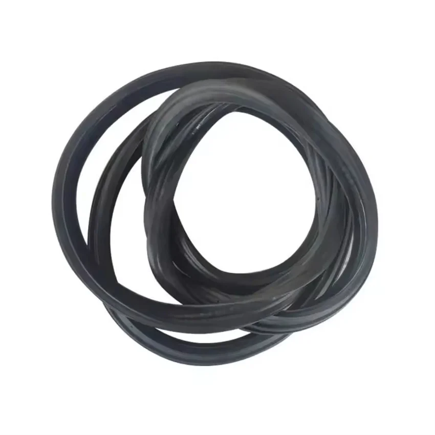 High Quality For Bobcat S650 S510 S630 S850 T590 T630 Front Door Glass Rubber Seal 7281063