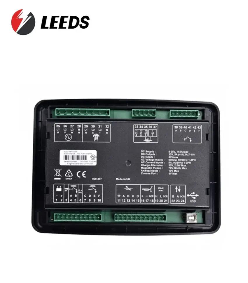 DSE6020 MKII AMF Diesel Generator Controller Module LCD Auto Start Mains Failure Control Panel Board Parts DSE6020 MKII