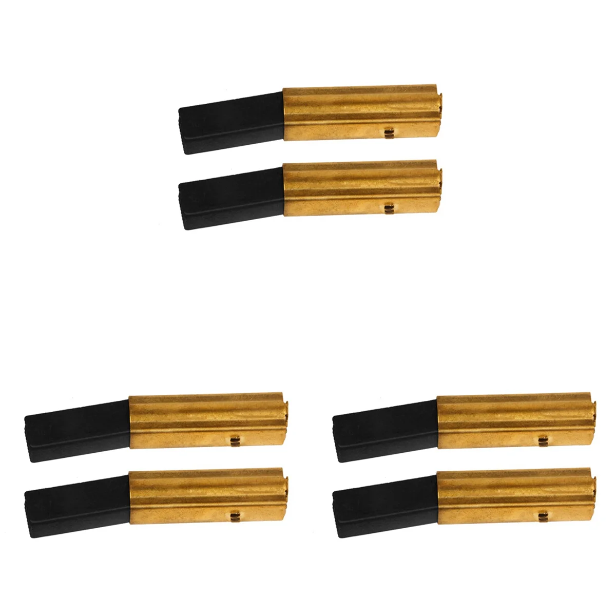 แปรงถ่านมอเตอร์6ชิ้นสำหรับเครื่องดูดฝุ่นอุตสาหกรรมมอเตอร์เครื่องยนต์มอเตอร์แปรงคาร์บอน BF501 BF502ชิ้นส่วนซ่อม BF822