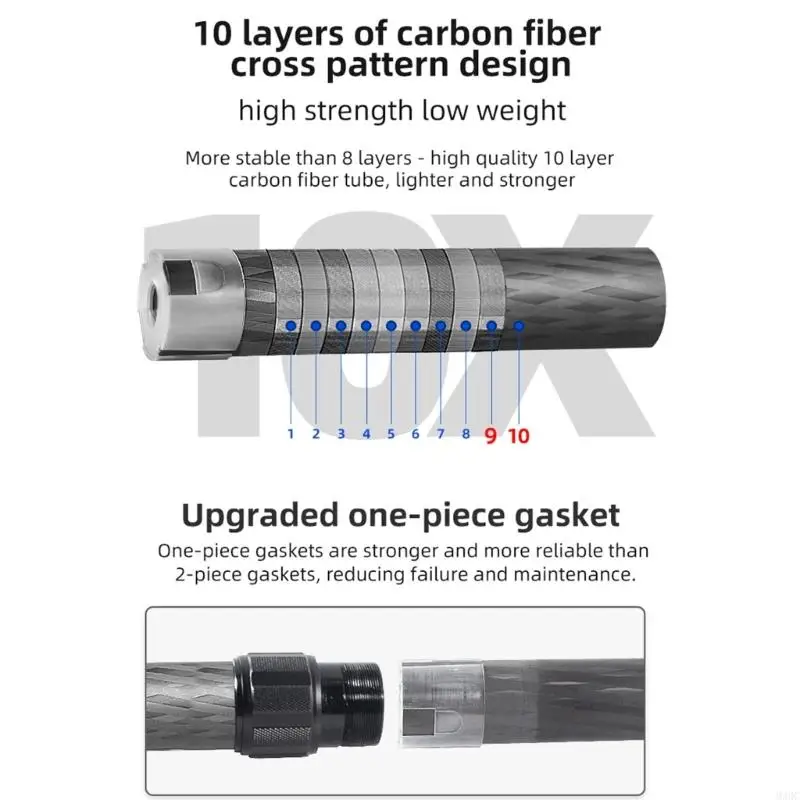 M3GC Extension Tube Tube Tube Extender Extender Gimbal Extension Pole Extension Extension