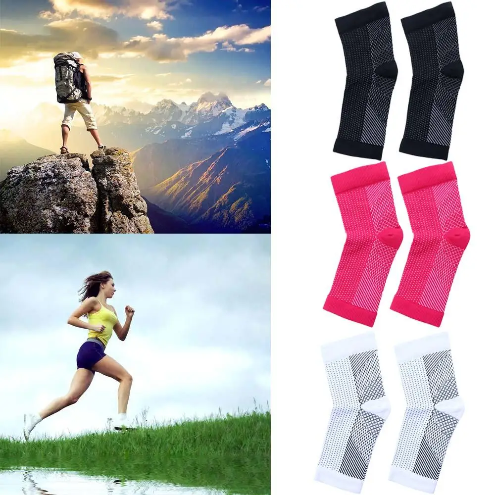 

Fitness Running Basketball Heel Wrap Bandage Foot Heel Wrap Bandage Ankle Brace Compression Socks Ankle Support Foot Sleeve