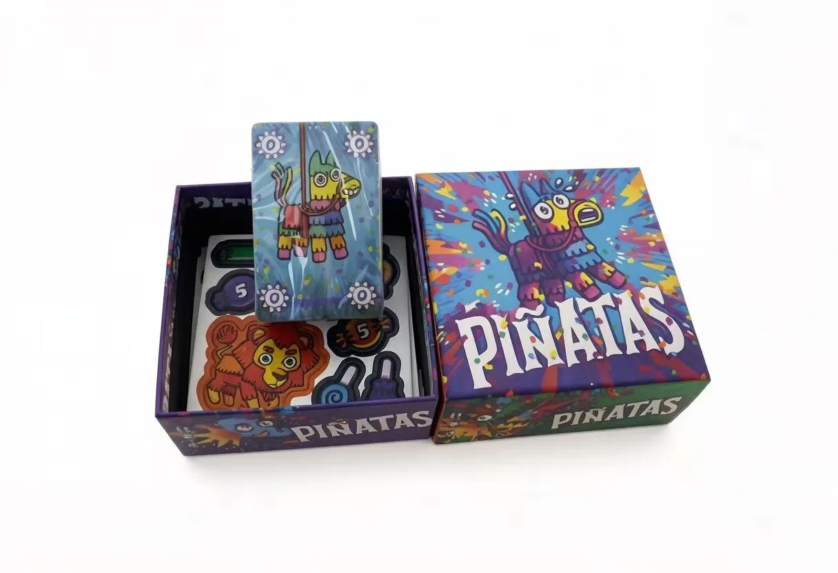 PINATAS Strategy Card Game | 2-5 Player 30 Minutes Family Board Game | Fun Party Trick-Taking Game