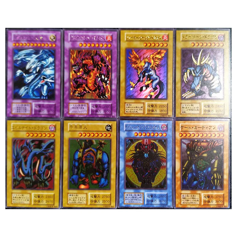 Anime Yu-Gi-Oh DIY ACG Hologram Flash Card Game Boy Toy CANAAN Victory Dragon Game Collectible Card Christmas Birthday Gift