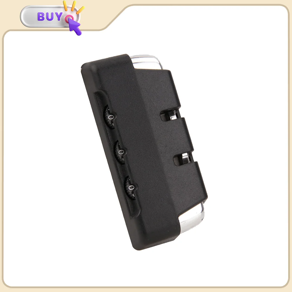 

Direct sales luggage accessories fixed lock, repair luggage fixed lock, luggage combination lock modern simple black