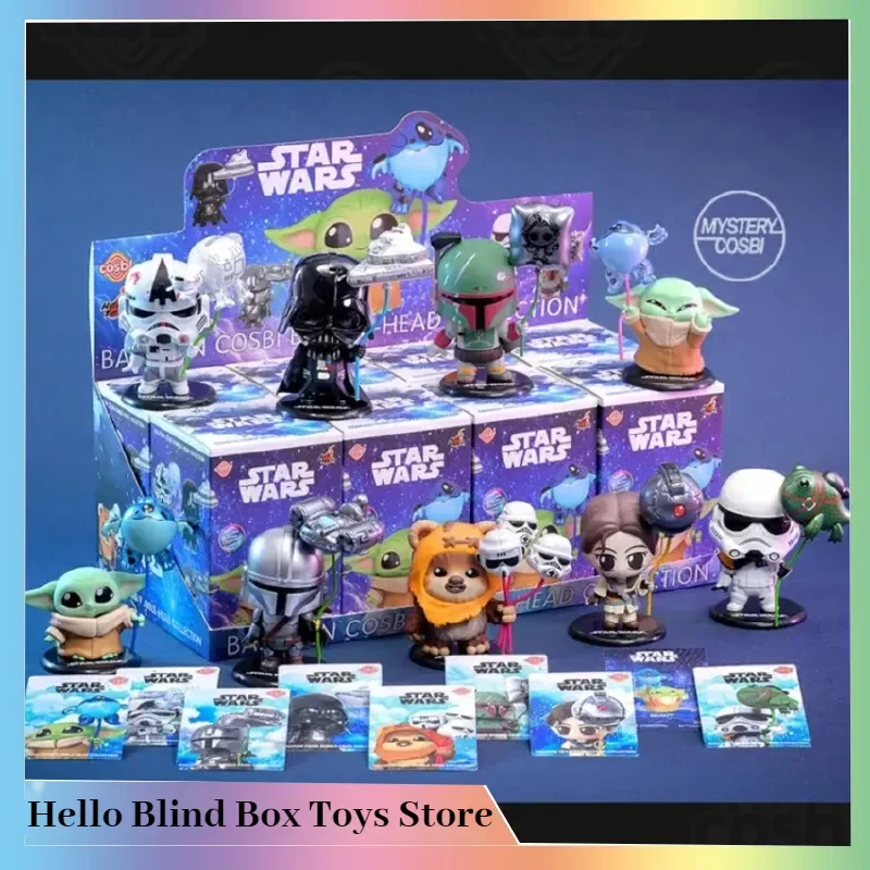

Genuine Star Wars Balloon Cosbi Bobble-Head Collection Series Blind Box Mini Figure Collectible Toy Mystery Box Customized Gift