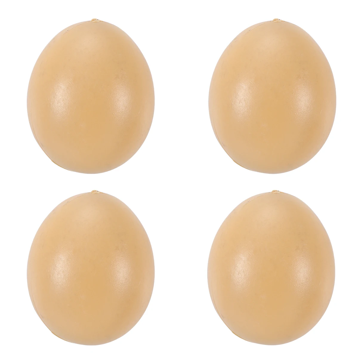 10 個のプラスチック偽の卵リアルなサイズ形状色の代替品繁殖交換人工固体偽の卵モンテッソーリ