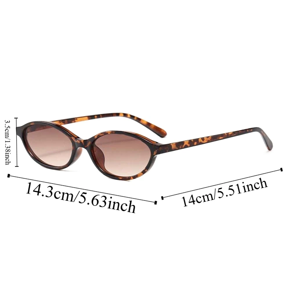 Party Retro Cat-Eye-Sonnenbrille mit Leopardenmuster, PC, für Damen, HD-Sonnenbrille, wasserdicht, leicht, Anti-UV-Brille für Mädchen