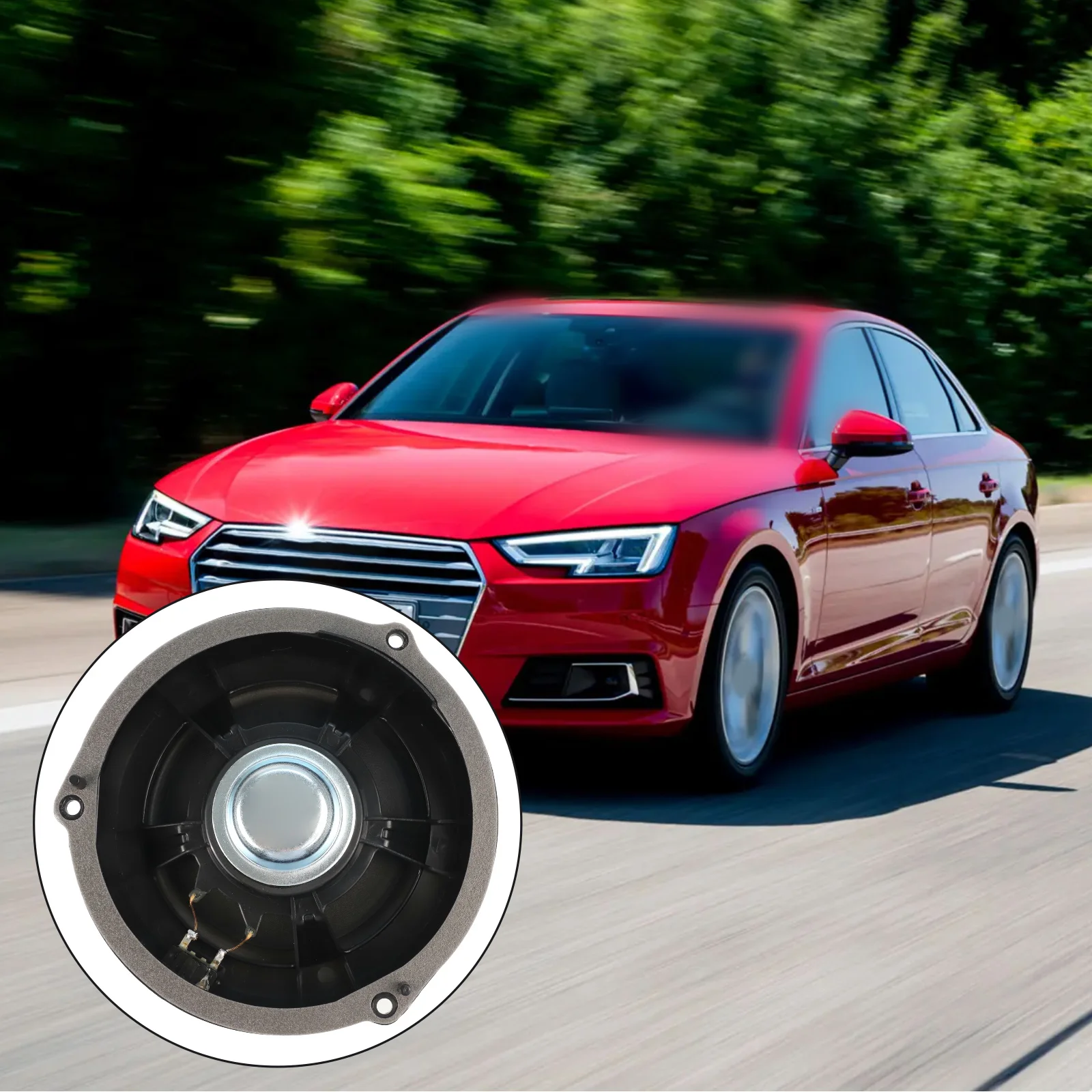 

A5 Sound System Sound Speaker Compact Size Easy Installation Non-deformation Feature Vehicle Sound Enhancement