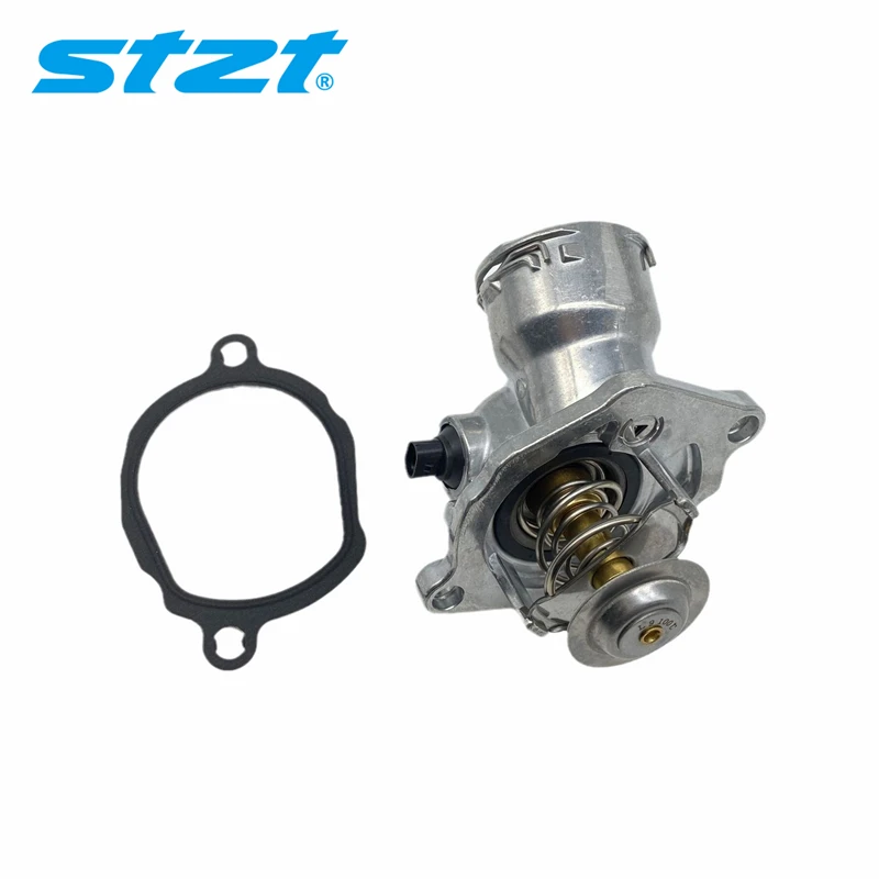 

STZT 2722000515 Термостат охлаждающей жидкости двигателя с прокладкой корпуса для Mercedes Benz W212 W251 W221 2732000215 2732000515 W164