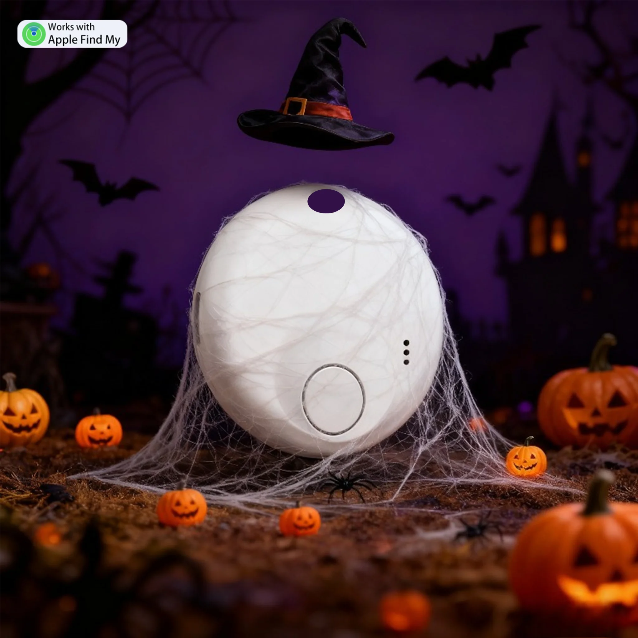 

Halloween New Gift Anti-lose Tracker for Apple Airtag Find My Bluetooth Luggage IOS MFi Key Bike Car Pet Kids Elderly Finder