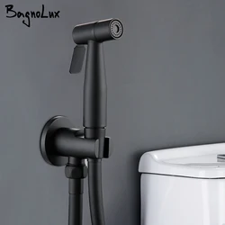 Produttori di Commercio All'ingrosso di Marketing Orb Wc Bidet Tenuto In Mano Spruzzatore Kit Con Tubo Flessibile E Staffa di Supporto A Parete Rubinetto Del Bagno