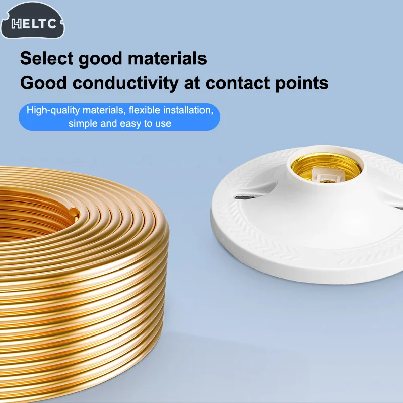 لهب E27 مصباح حامل المقبس السقف شنت الباكليت الخزف BaseScrew اديسون لمبة المقبس للمنزل مشروع استخدام T3Y4