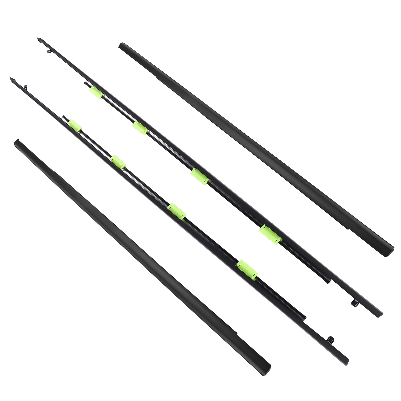 

New Door Belt Weather Strip Molding Seal Set For Honda Civic 4 Door 1996-2000