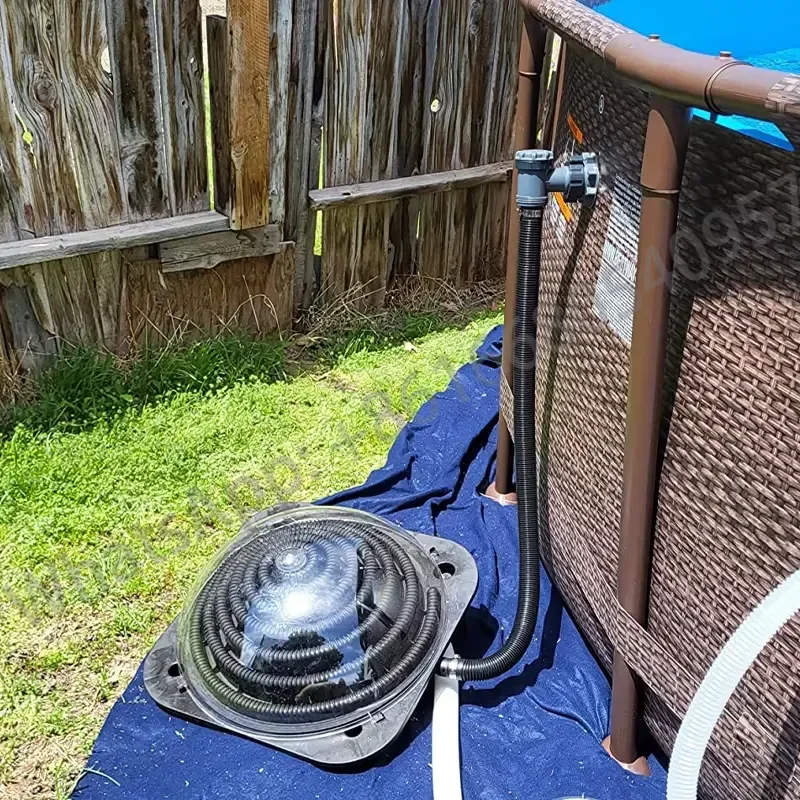 Portable Pool Solar Heating System Pool Heater Controller Swimming Solar Heat Pump Water Heater for Above Ground Pool - view 2
