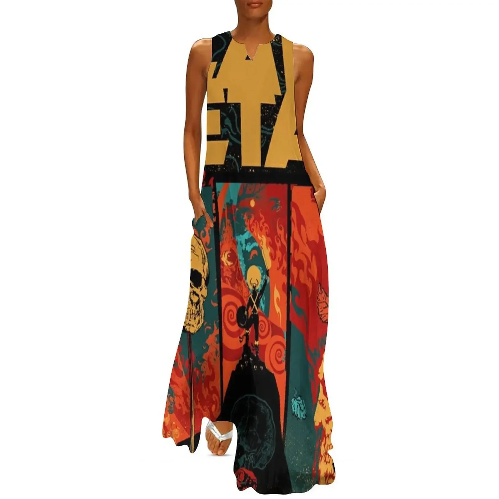 

Heavy Metal Long Dress dress summer ladies dresses for special occasion women's summer clothing 2025 Dress