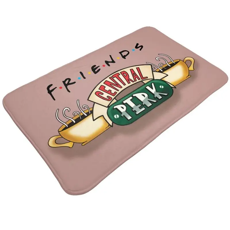 Custom Friends Logo Front Door Floor Entrance Mat Indoor Classic TV Show Bath Kitchen Doormat Garage Carpet Rug